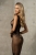 Bodystocking z otwartym krokiem Obsessive F241 czarne – ujęcie 2
