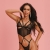 Top i stringi Obsessive Anniverse czarne – ujęcie 4