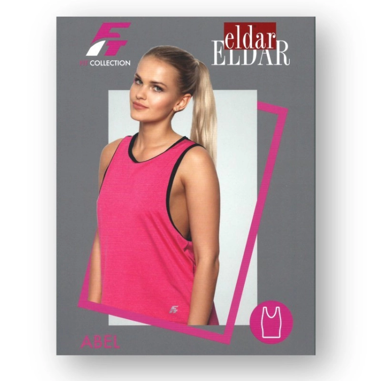 Koszulka sportowa z siateczką Eldar Abel szara – ujęcie 4
