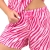 Bawełniana piżama damska w zwierzęcy wzór Donna Zebra Short – ujęcie 3