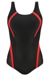 Jednoczęściowy sportowy strój kąpielowy push-up Self Atlantic Sport 34A1 49 czarny