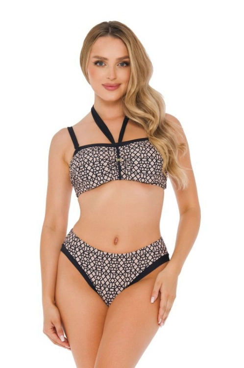 Dwuczęściowy strój kąpielowy soft na fiszbinach Self Luxe 7 939LX7 1 beżowy – ujęcie 4