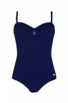 Jednoczęściowy strój kąpielowy push-up Self Alcudia 7 8030V3CU7 17 granatowy
