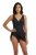 Jednoczęściowy strój kąpielowy tankini Self Ajaccio 5 1069V3AC5 19 czarny - fotografia produktu numer 6