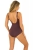 Jednoczęściowy modelujący strój kąpielowy soft Self Roma 7 1069V1CK7 18C brązowy – ujęcie 3