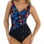 Jednoczęściowy modelujący strój kąpielowy soft Self Pandora 8 1069V2PN8 1 czarny – ujęc