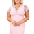 Wiskozowa koszula nocna plus size z koronką Donna Sonia pudrowy róż – ujęcie 2