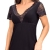 Wiskozowa koszula nocna plus size z koronką Donna Sonia czarna - dodatkowy widok produktu, ujęcie 8