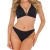 Dwuczęściowy strój kąpielowy push-up Self Exclusive1 558EX1 19 czarny - prezentacja modelu, ujęcie 7
