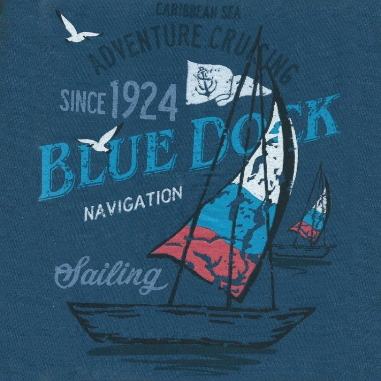 Piżama chłopięca bawełniana Cornette Blue Dock 789/96 - prezentacja modelu, ujęcie 7