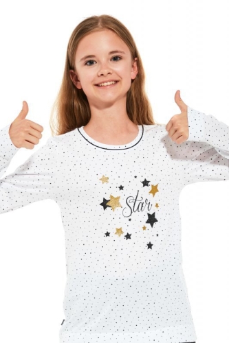 Piżama dziewczęca bawełniana Cornette Star 958/156 – ujęcie 2