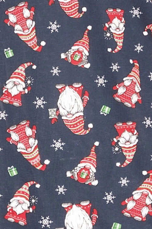 Piżama chłopięca kombinezon świąteczny Cornette Gnomes2 185/138 Kids granatowa – ujęcie 3