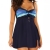 Tankini z topem w formie sukienki Self Pacific7 984PF7 1 granatowe – ujęcie 2