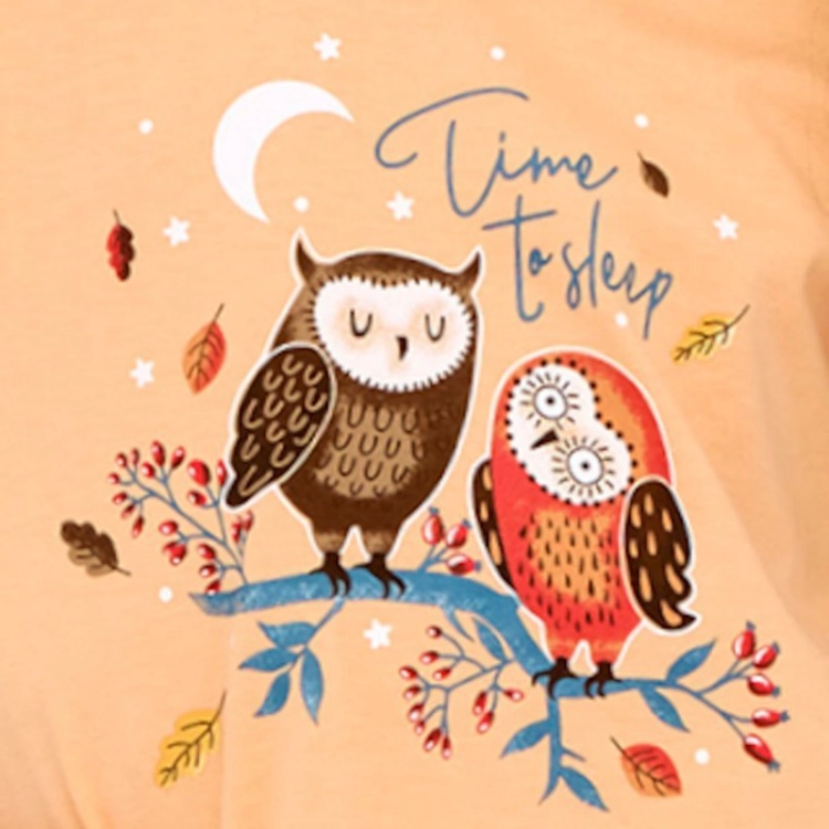 Piżama dziewczęca z bawełny szmerglowanej Cornette Young Owls2 978/176 – ujęcie 3