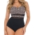 Jednoczęściowy strój kąpielowy push-up Self Luxe11 8030V3LX11 1 czarny – ujęcie 3