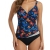 Tankini z usztywnianymi miseczkami Self Pandora12 9069PN12 1 czarne – ujęcie 3