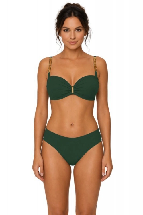 Biustonosz kąpielowy push-up Self Luxelle1-BRA 730V1XE1/G 7G zielony - dodatkowy widok produktu, ujęcie 8