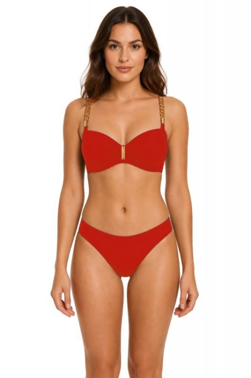 Biustonosz kąpielowy push-up Self Luxelle1-BRA 730V1XE1/G 6 czerwony – ujęcie 4
