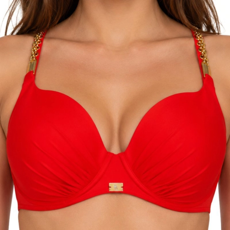 Biustonosz kąpielowy push-up Self Luxelle3-BRA 940V2XE3/G 6 czerwony – ujęcie 2