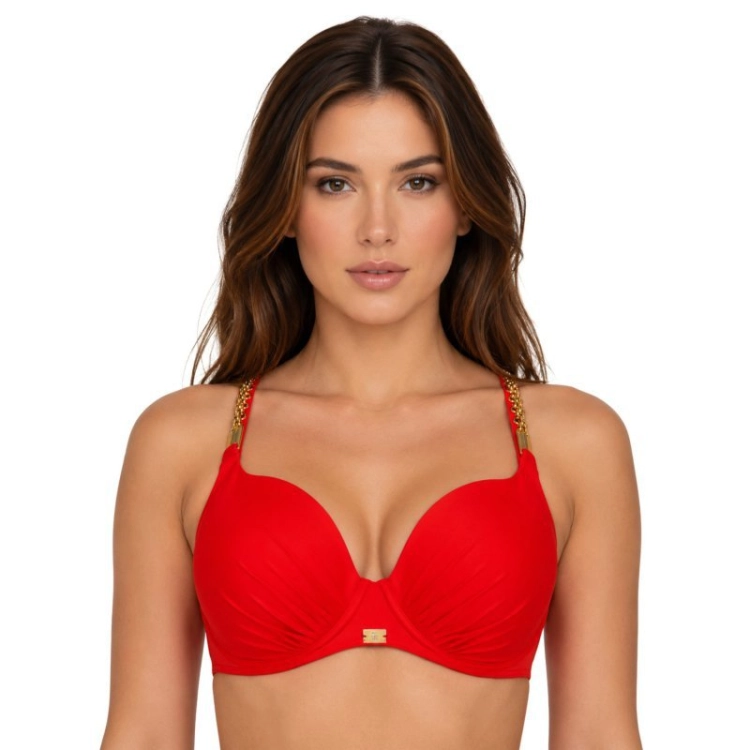 Biustonosz kąpielowy push-up Self Luxelle3-BRA 940V2XE3/G 6 czerwony – ujęcie 3