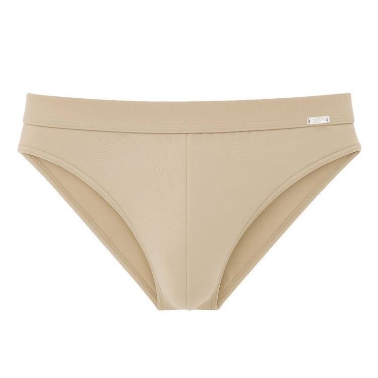 Slipy męskie z niskim stanem Cornette Authentic Mini 226 beżowe – ujęcie 3