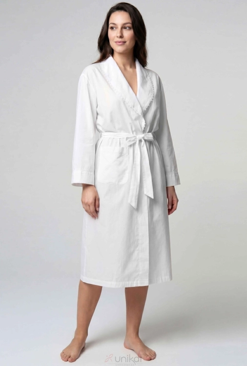 Szlafrok Unikat Blanche dł/r S-XL