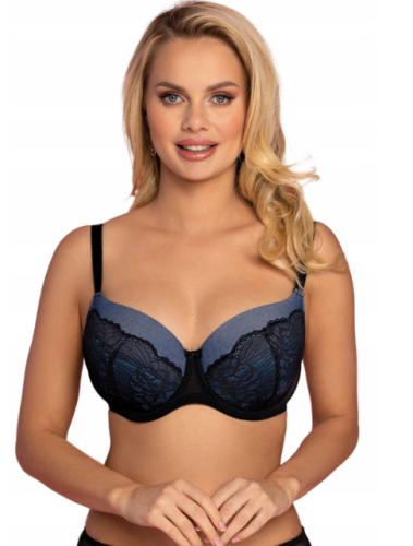 Biustonosz usztywniany VENA VB-438 czarny+jeans – ujęcie 2
