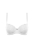 Biustonosz push-up z haftem Mefemi Nipplex Tamara biały – ujęcie 2