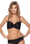 Biustonosz push-up Mefemi Nipplex Rita czarny