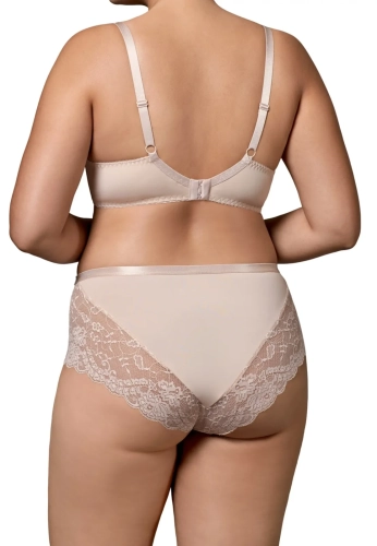Figi koronkowe Mefemi Nipplex Pia cappuccino