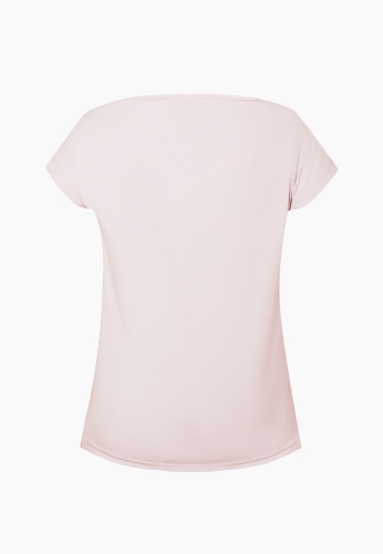 Bluzka wiskozowa Mefemi Nipplex Mix & Match różowy – ujęcie 2