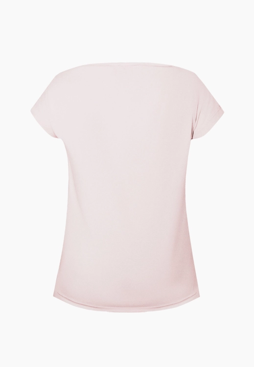 Bluzka wiskozowa Mefemi Nipplex Mix & Match różowy – ujęcie 2