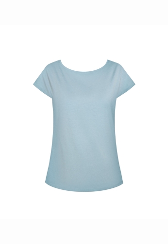 Bluzka wiskozowa Mefemi Nipplex Mix & Match aqua