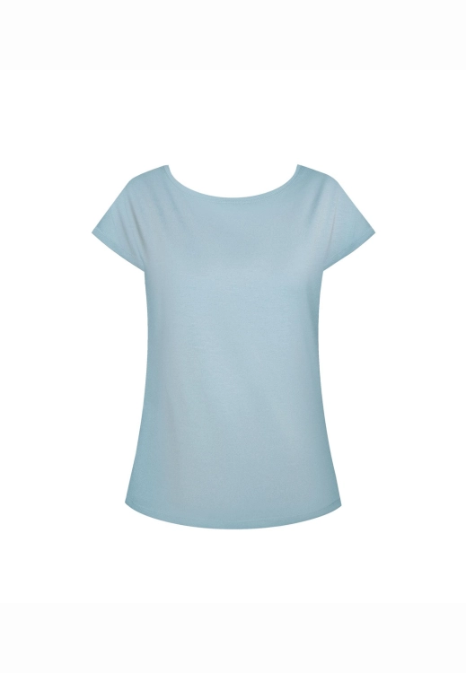 Bluzka wiskozowa Mefemi Nipplex Mix & Match aqua