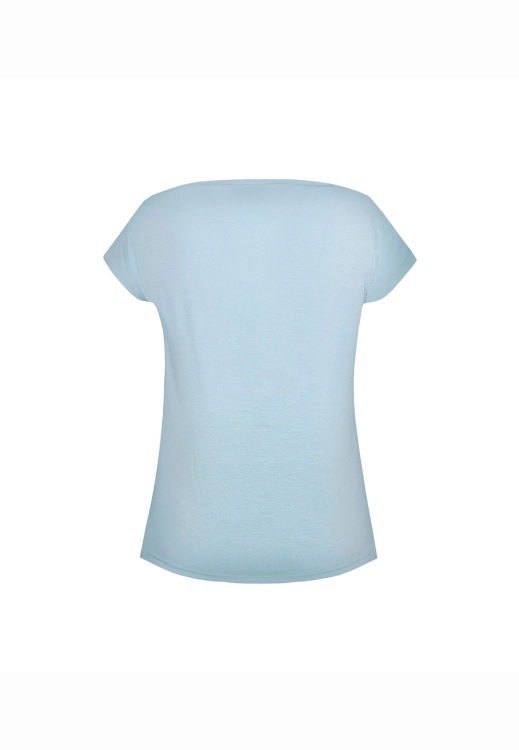 Bluzka wiskozowa Mefemi Nipplex Mix & Match aqua – ujęcie 2