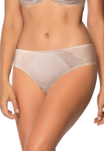 Brazyliany koronkowe Mefemi Nipplex Liliana mokka