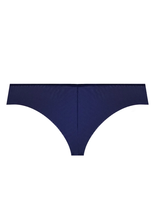 Brazyliany koronkowe Mefemi Nipplex Lorenza granatowy – ujęcie 2