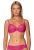 Biustonosz push-up koronkowy Mefemi Nipplex Matilda fuksja