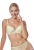 Biustonosz push-up koronkowy Mefemi Nipplex Janette limonkowy
