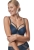 Biustonosz push-up Mefemi Nipplex Juliana szmaragdowy