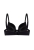 Biustonosz push-up z haftem Mefemi Nipplex Roxane czarny – ujęcie 2
