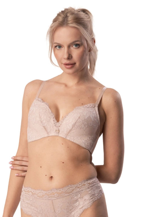 Biustonosz bez fiszbin Mefemi Nipplex Sephora cappuccino