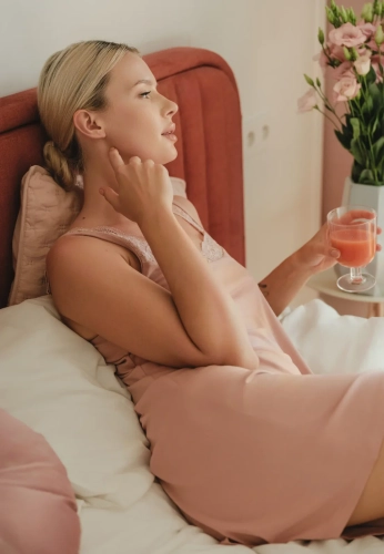 Koszulka wiskozowa Mefemi Nipplex Andrea różowy – ujęcie 2