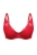 Biustonosz push-up koronkowy Mefemi Nipplex Laura czerwony – ujęcie 2