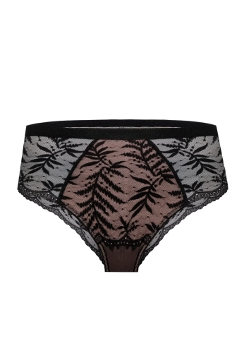 Brazyliany wysokie Mefemi Nipplex Theo czarno-różowy – ujęcie 2