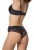 Brazyliany koronkowe Mefemi Nipplex Violette grafitowy