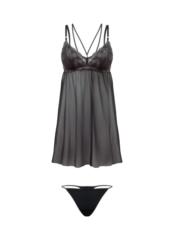 Koszulka Mefemi Nipplex Violette czarny – ujęcie 2