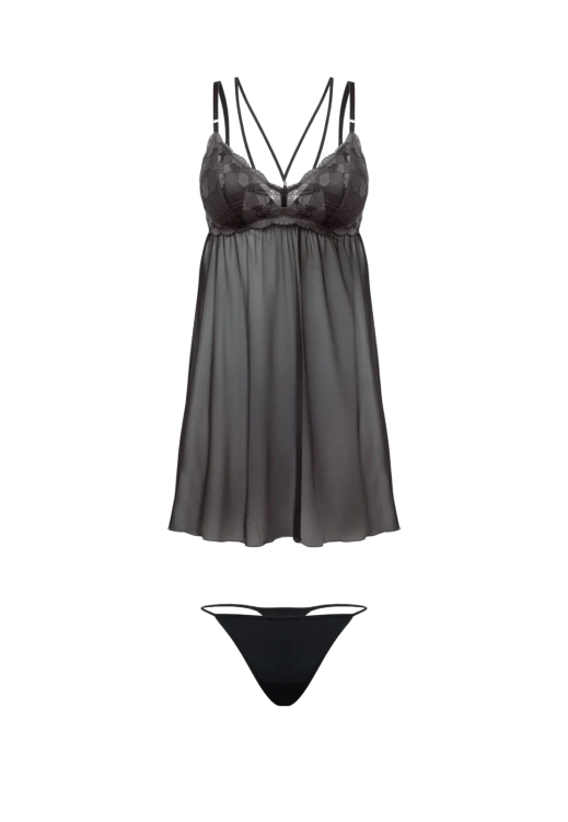 Koszulka Mefemi Nipplex Violette czarny – ujęcie 2