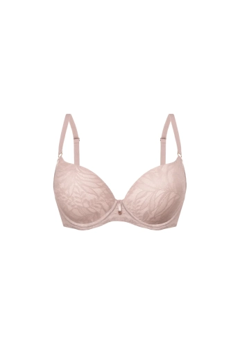 Biustonosz push-up formowany Mefemi Nipplex Nela cappuccino – ujęcie 2