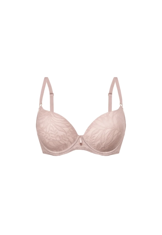 Biustonosz push-up formowany Mefemi Nipplex Nela cappuccino – ujęcie 2